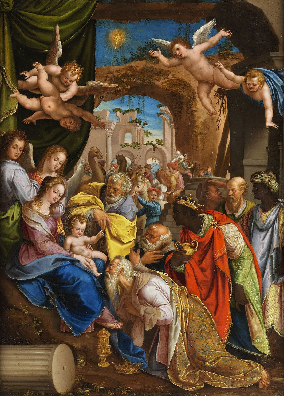 L’adoration des mages - Denis Calvaert