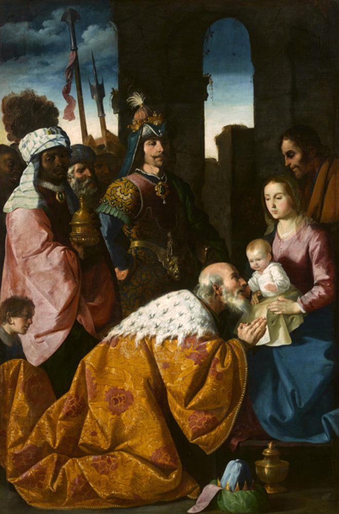 L'Adoration des mages - Francisco de Zurbarán