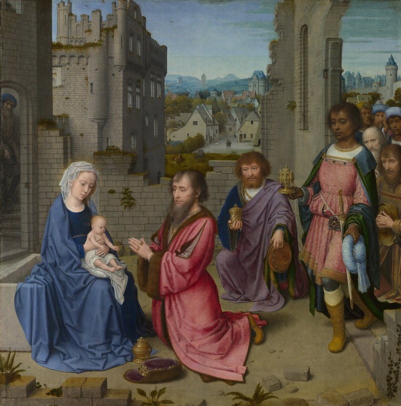 L'Adoration des Mages - Gérard David