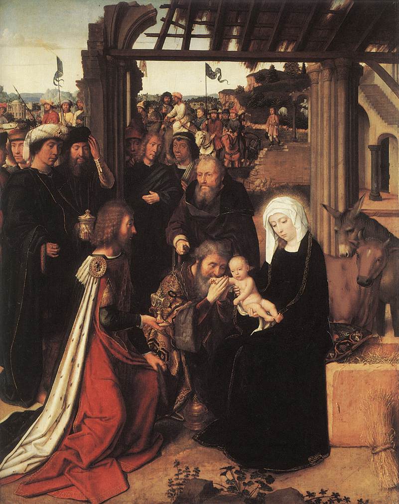 L'Adoration des Mages. - Gérard David