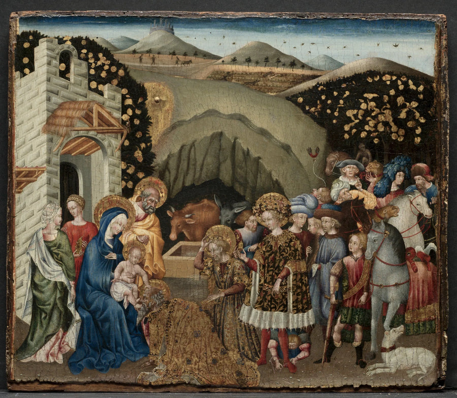 L'Adoration des Mages - Giovanni di Paolo