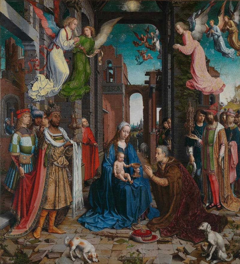 L'Adoration des Mages - Jan Gossaert