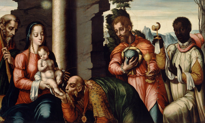 L'Adoration des mages - Luis de Morales