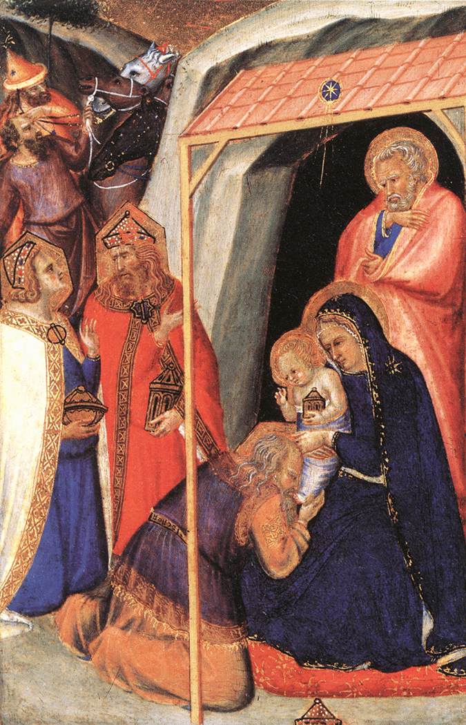 L'Adoration des mages - Pietro Lorenzetti