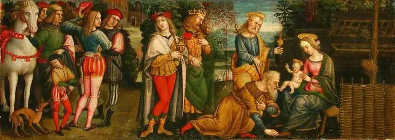 L'Adoration des Mages - Pietro Perugino