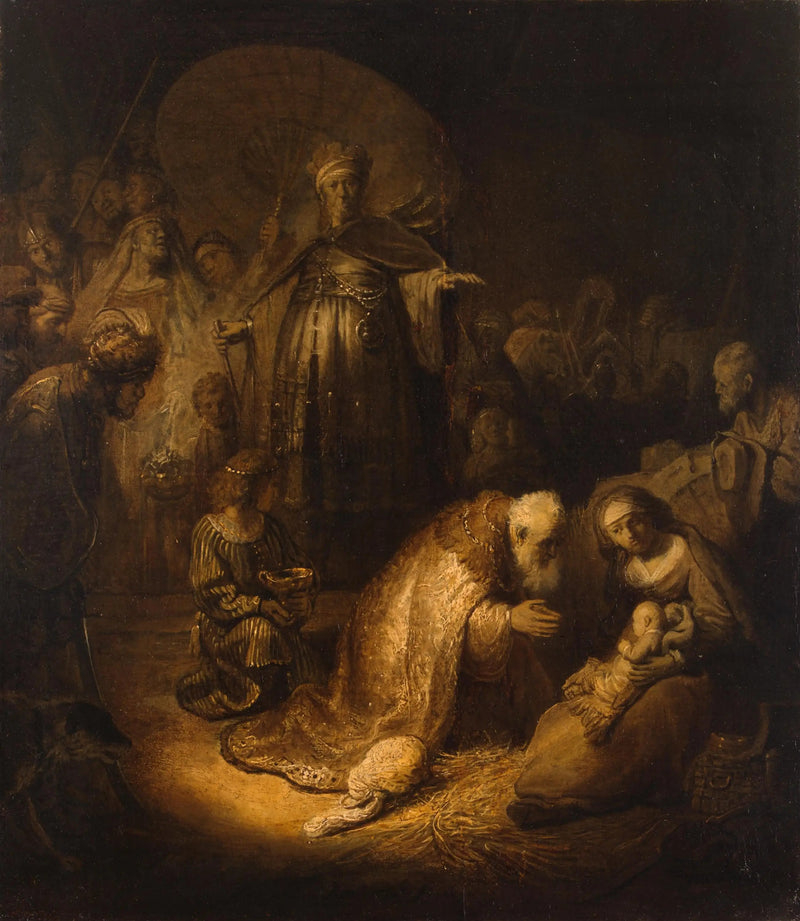 L'Adoration des mages - Rembrandt