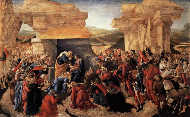 L'Adoration des mages - Sandro Botticelli
