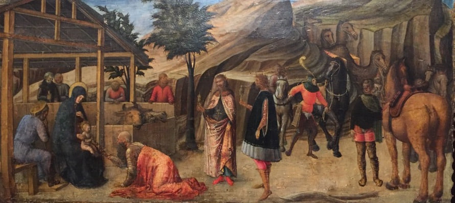 L'Adoration des Rois mages - Iacopo Bellini
