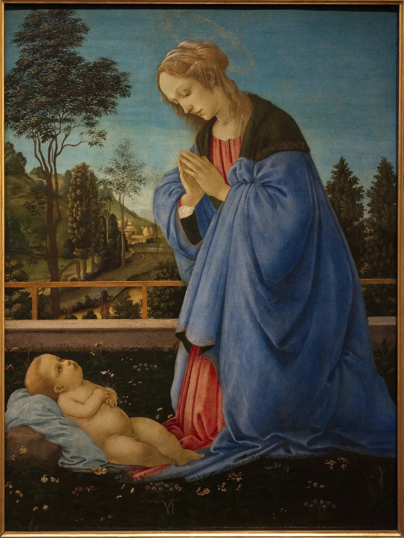 L'Adoration du Christ - Filippino Lippi