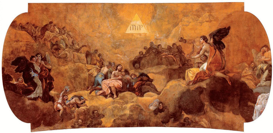 L'Adoration du nom de Dieu - Francisco de Goya