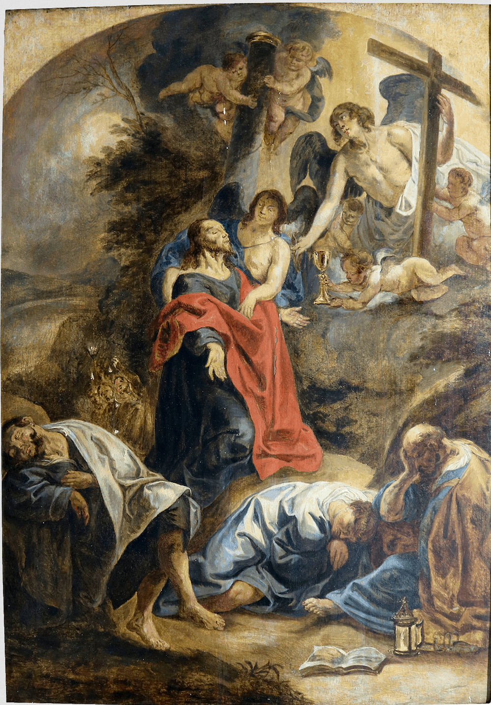 L'agonie du Christ au jardin de Gethsémani - Jacob Jordaens image 1 reproduction artisanale de tableau
