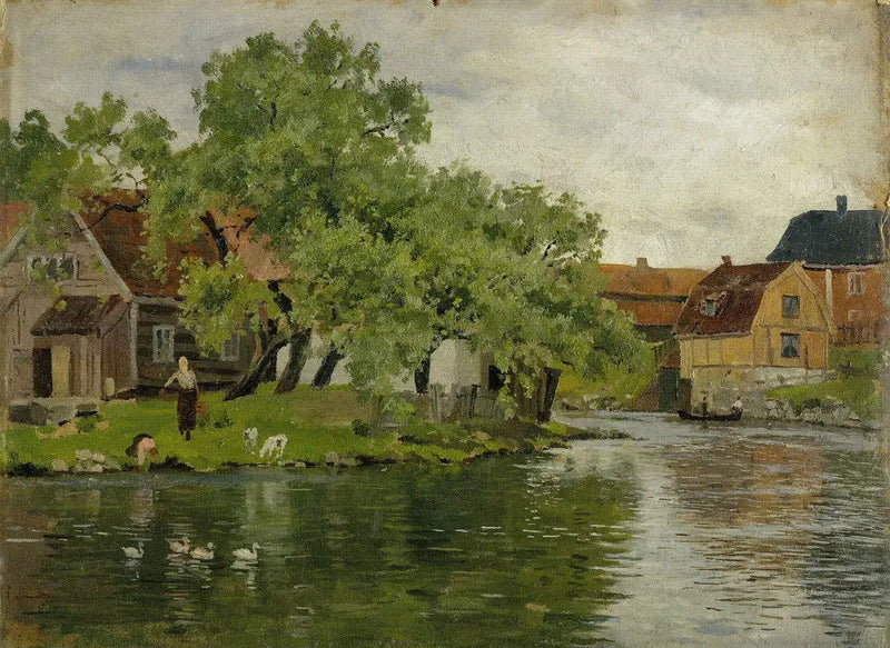 L'Akerselva - Edvard Munch