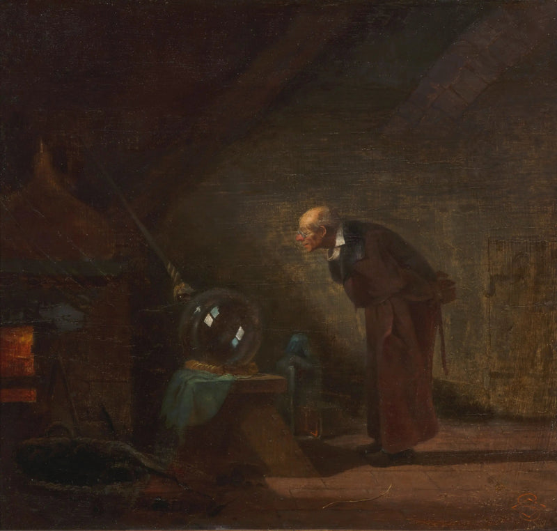 L'Alchimiste - Carl Spitzweg
