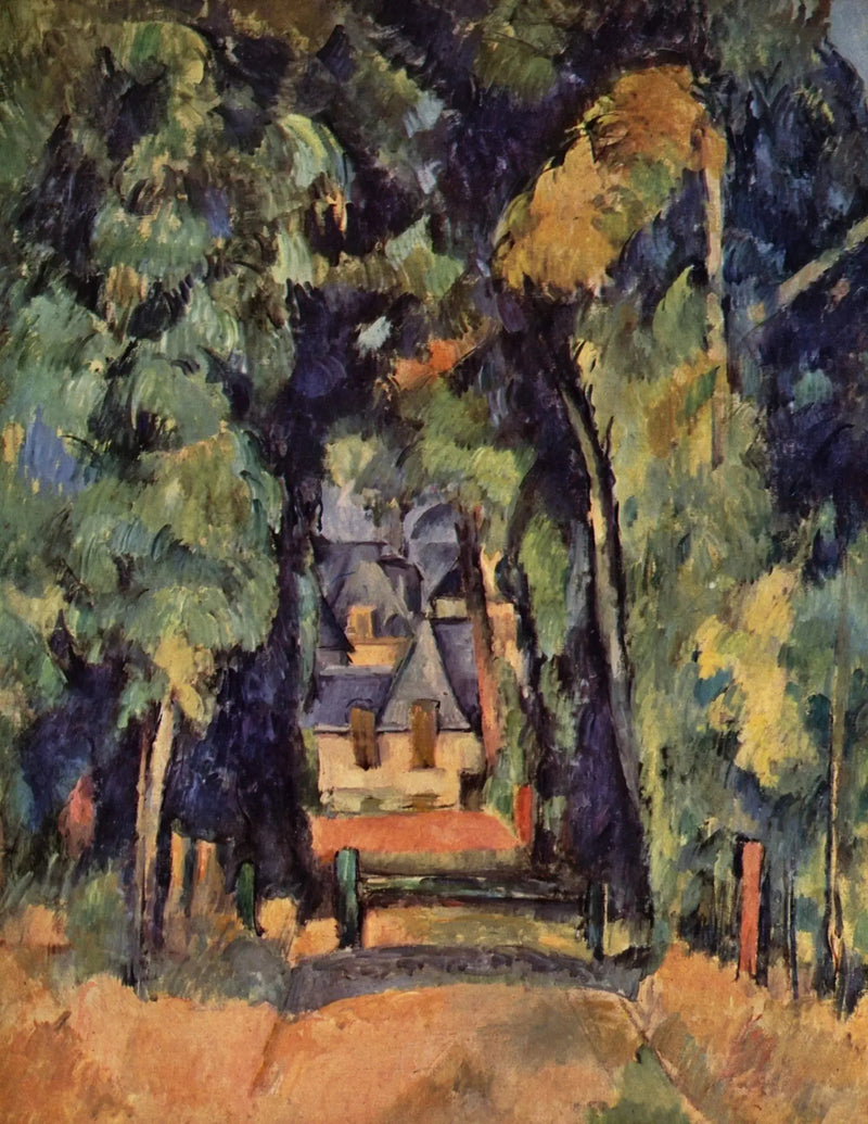 L'Allée à Chantilly - Paul Cézanne