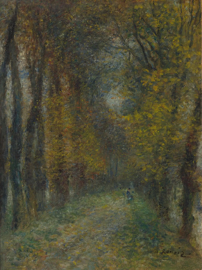 L'Allée couverte - Pierre-Auguste Renoir