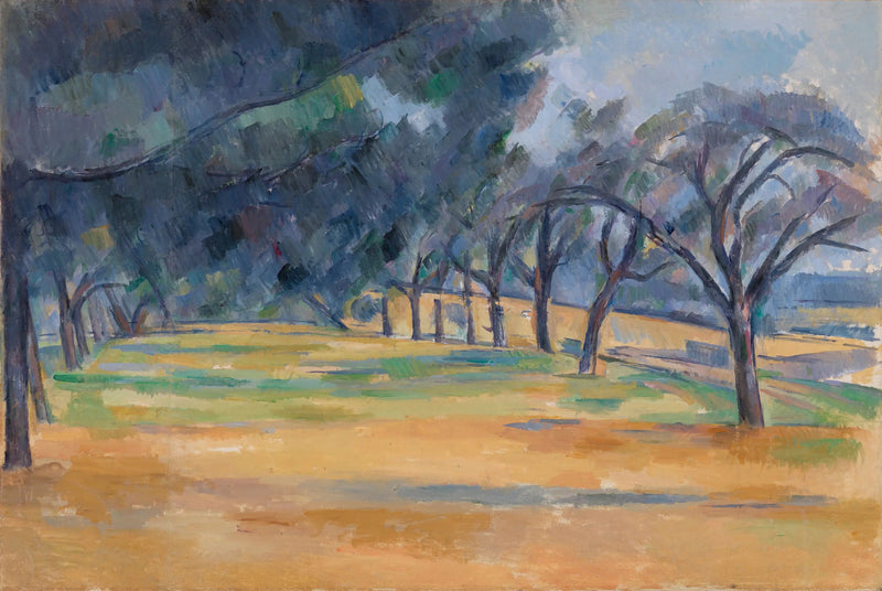 L'Allée de Marines - Paul Cézanne
