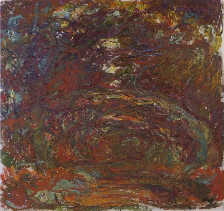 L'allée des rosiers - Claude Monet