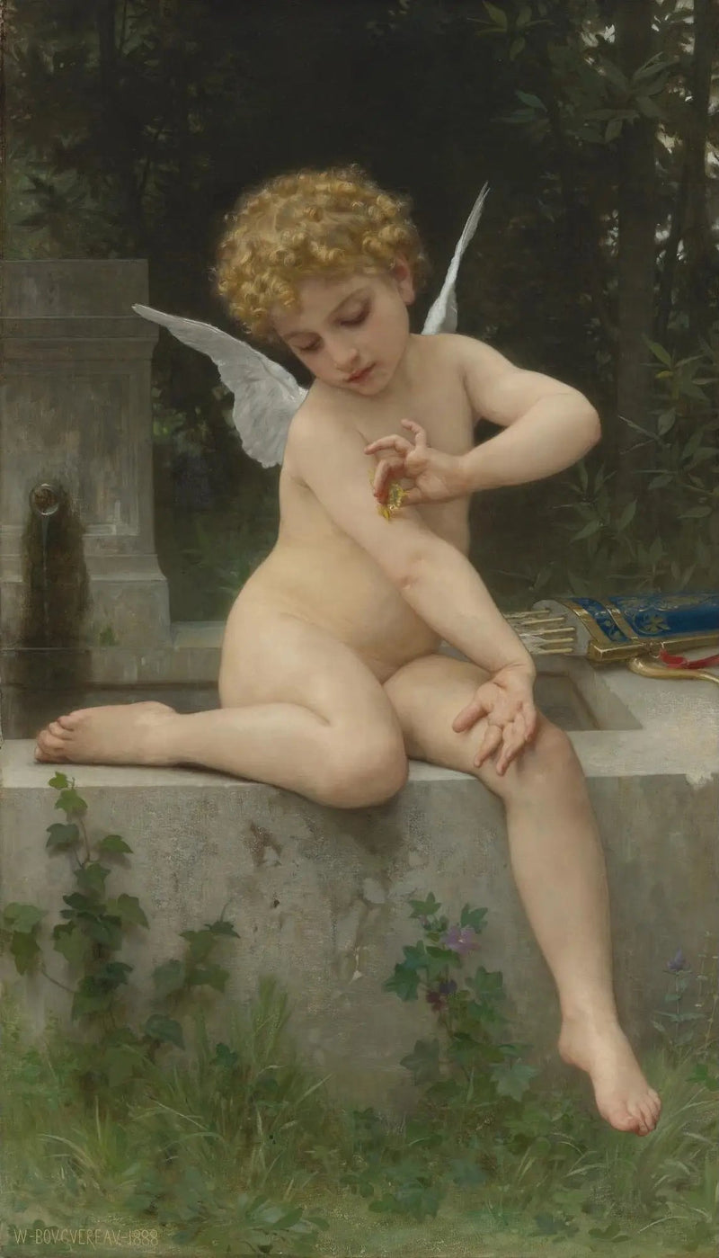 L’Amour au Papillon - Bouguereau