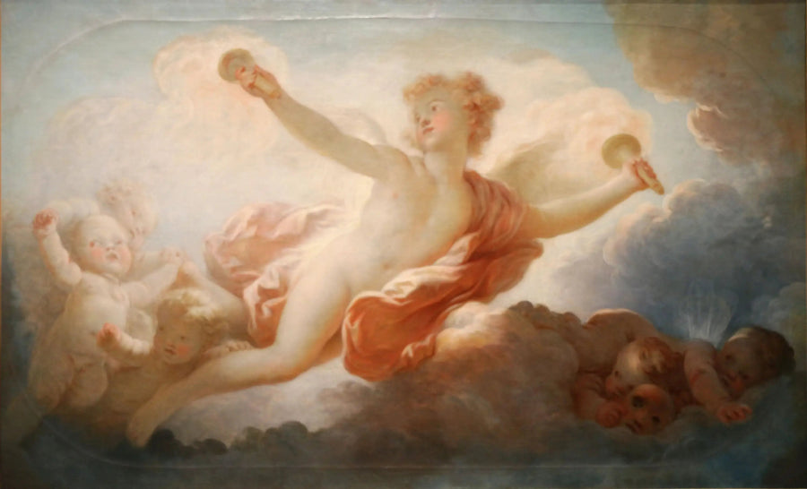 L'Amour embrasse l'Univers - Jean-Honoré Fragonard