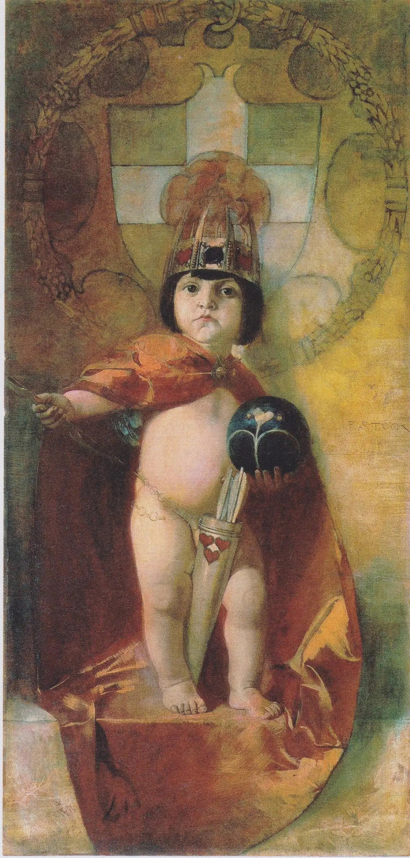 L'amour est l'empereur - Franz von Stuck