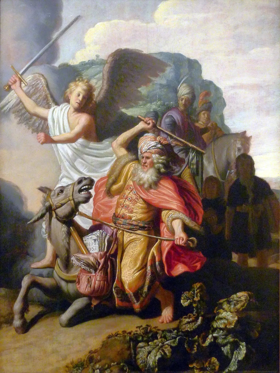 L'Ânesse de Balaam - Rembrandt