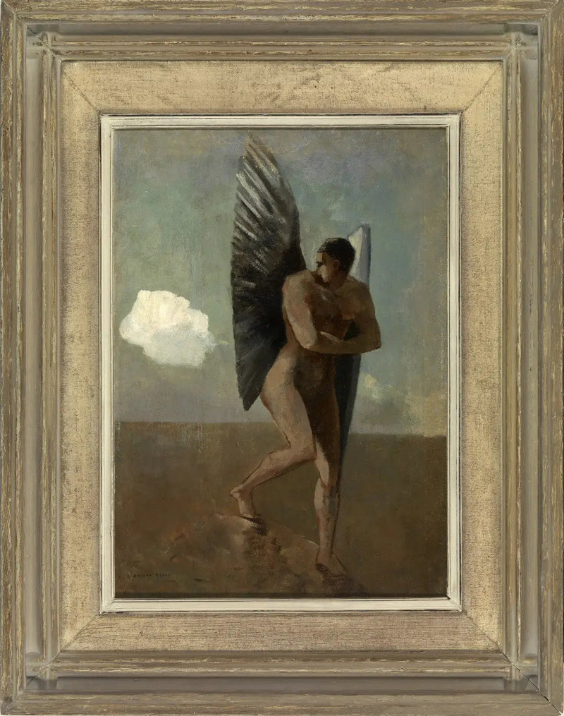 L'ange déchu - Odilon Redon