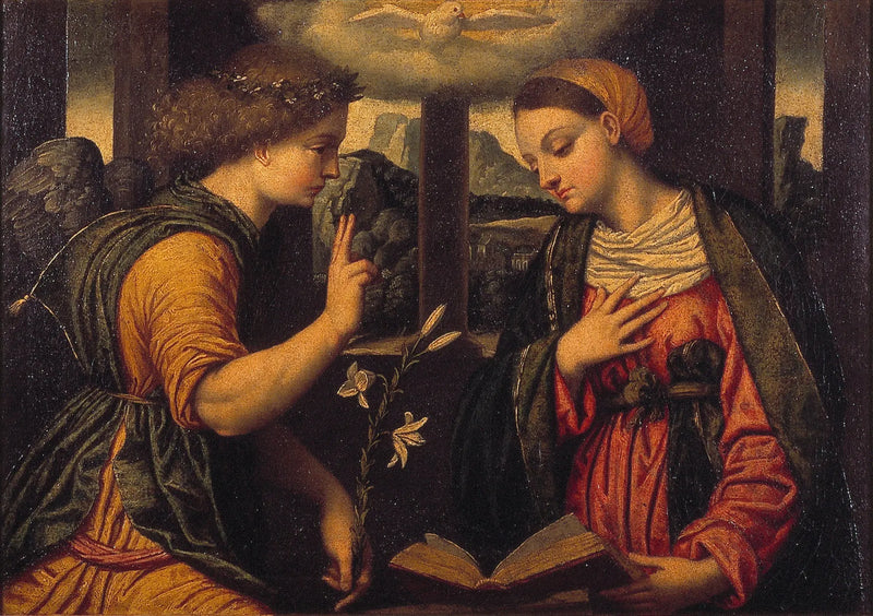 L'Annonciation - Alessandro Bonvicino