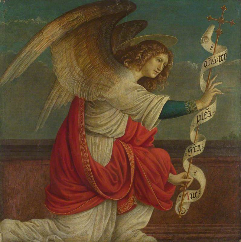 L'Annonciation : L'ange Gabriel - Gaudenzio Ferrari