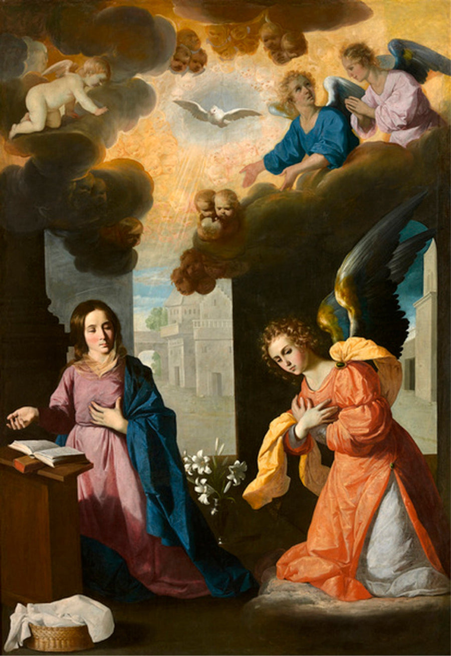 L'Annonciation - Francisco de Zurbarán