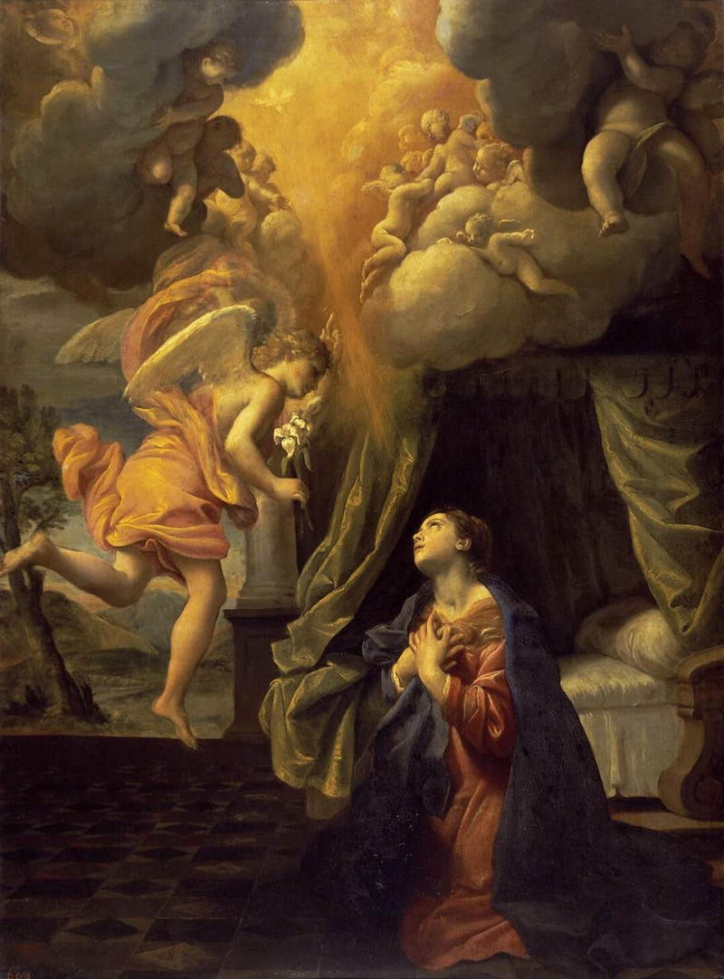 L'Annonciation - Giovanni Lanfranco