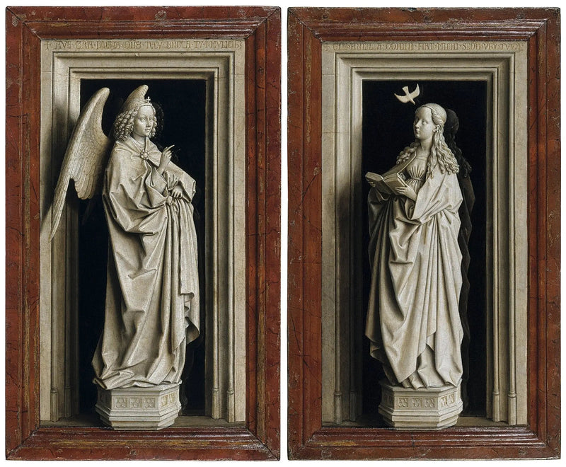 L'Annonciation - Jan van Eyck