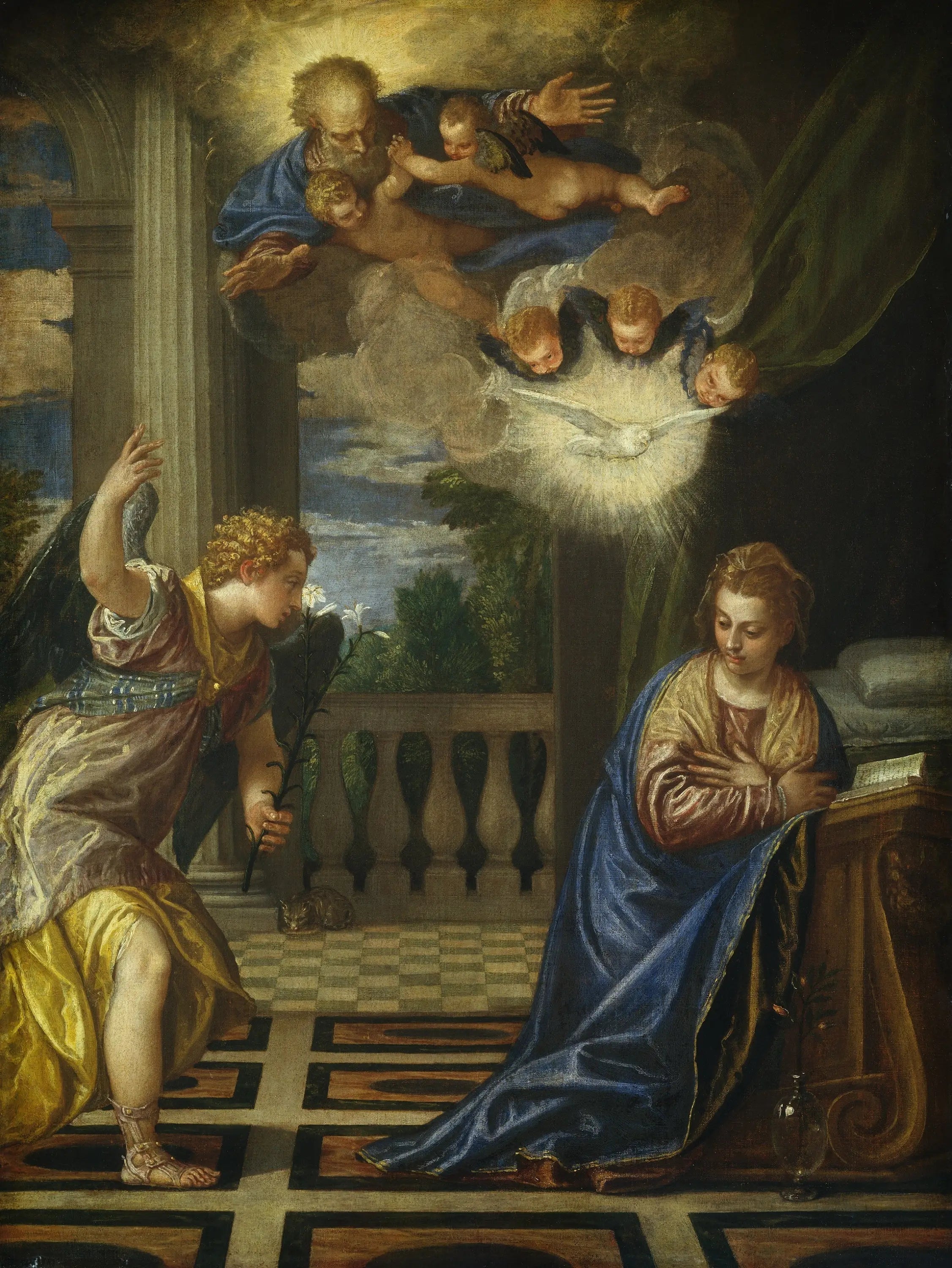 L’Annonciation - Paul Véronèse - Alpha Reproduction