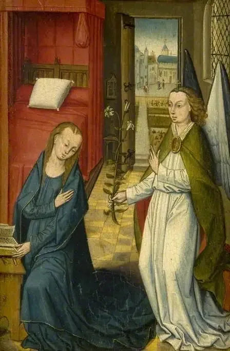 L'Annonciation - Rogier van der Weyden