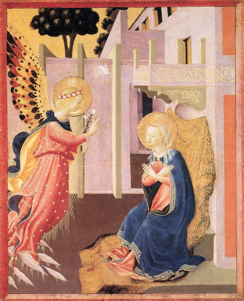 L'Annonciation - Zanobi Strozzi