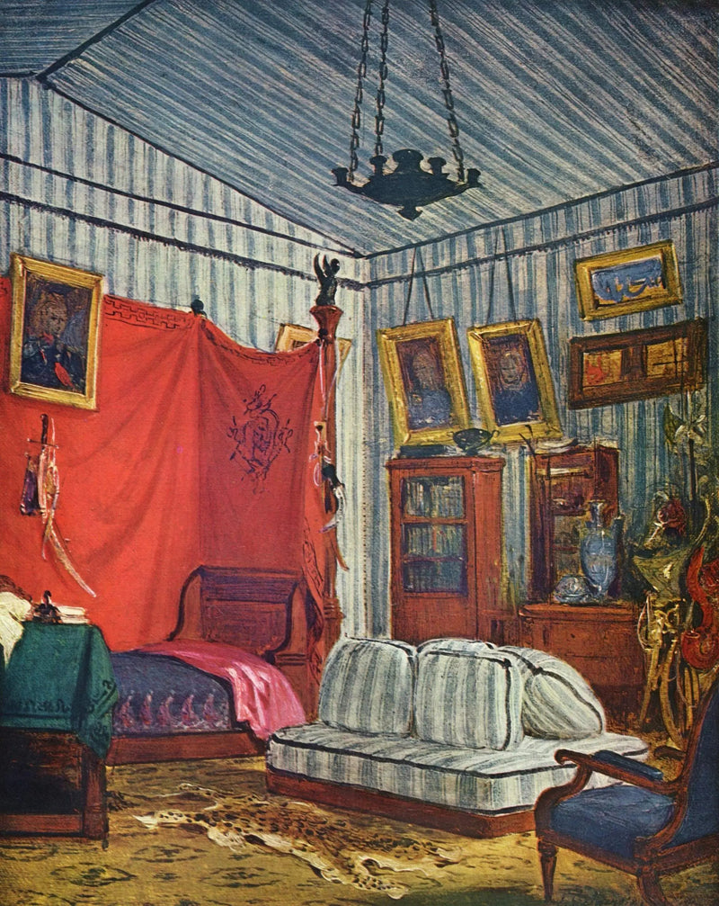 L'Appartement du comte de Mornay - Eugène Delacroix