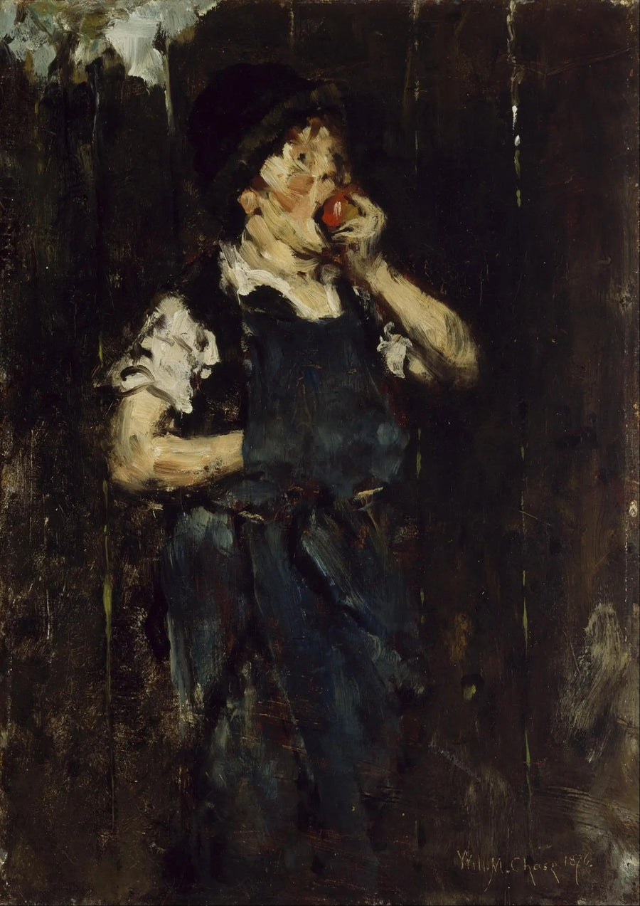 L'Apprenti (Le Garçon à la Pomme) - William Merritt Chase