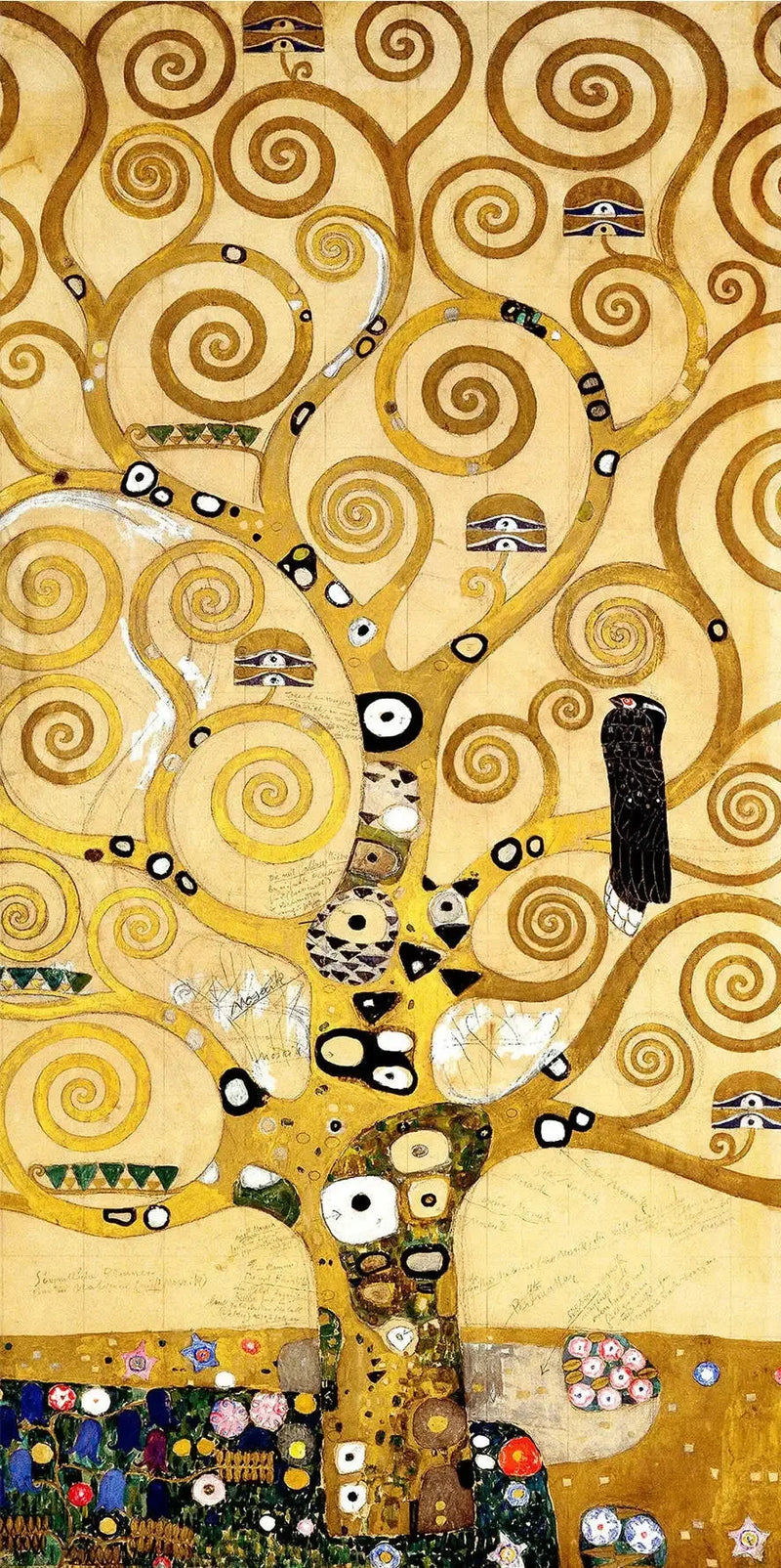 L’Arbre de Vie Central - Gustav Klimt