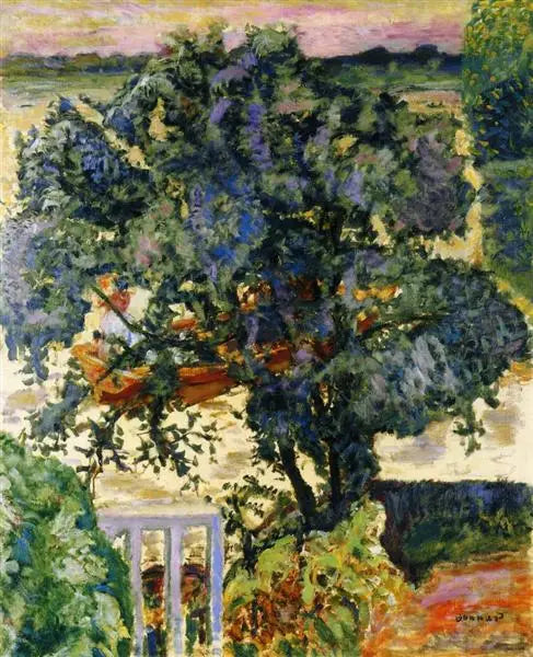 L'arbre près de la rivière - Pierre Bonnard
