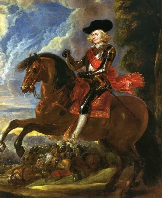 L'archiduc Ferdinand à cheval - Peter Paul Rubens