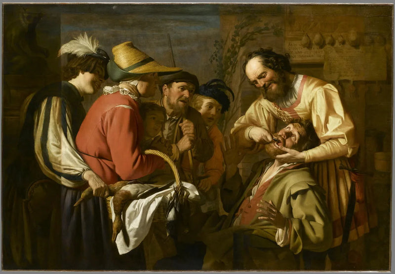 L'Arrache-dents - Gerrit van Honthorst
