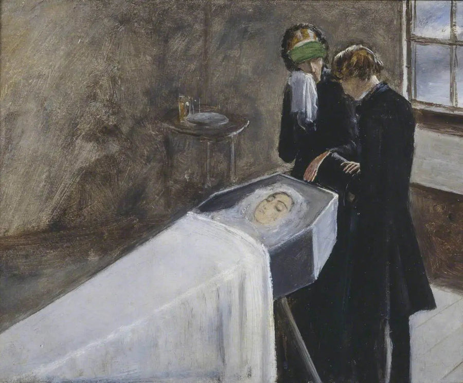 L'artiste assistant au deuil d'une jeune fille - John Everett Millais