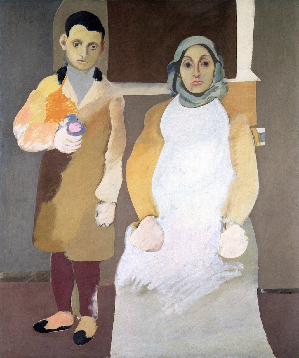 L'artiste et sa mère - Arshile Gorky