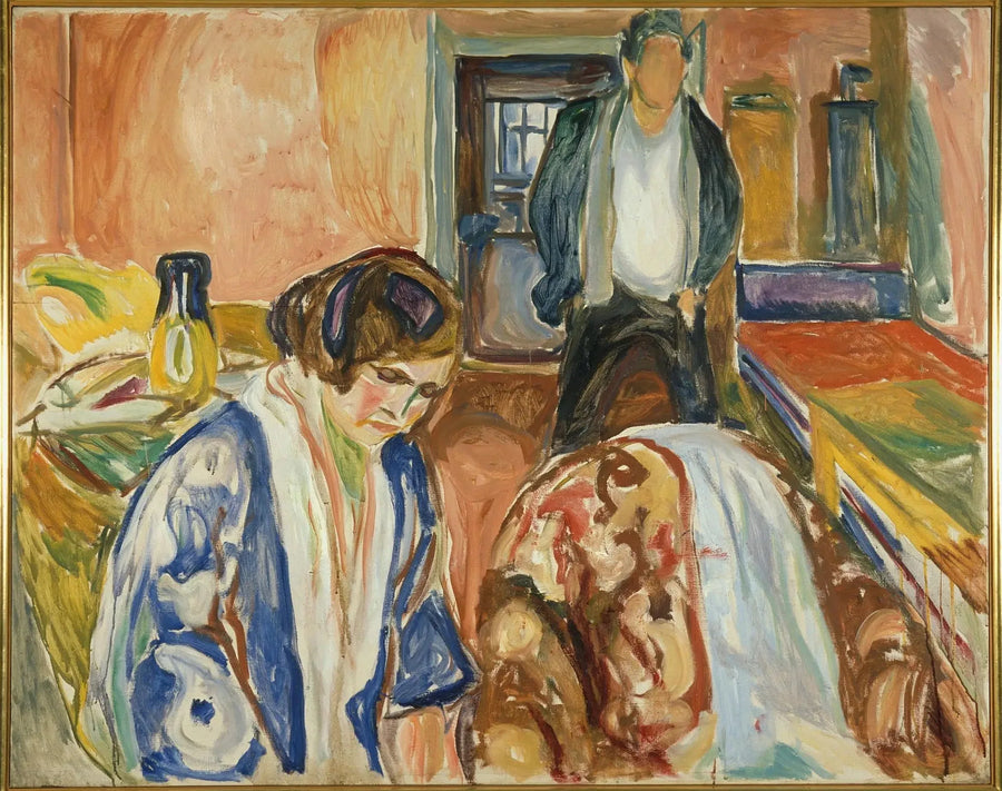 L'Artiste et son modèle - Edvard Munch