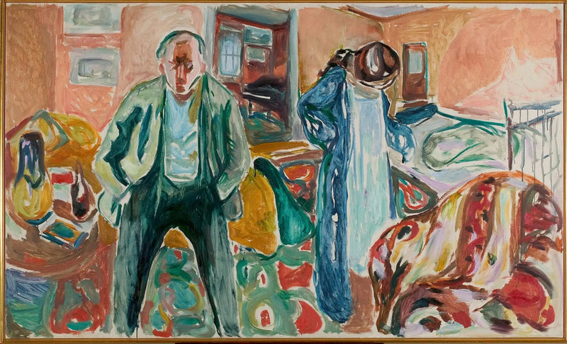 L'Artiste et son modèle - Edvard Munch