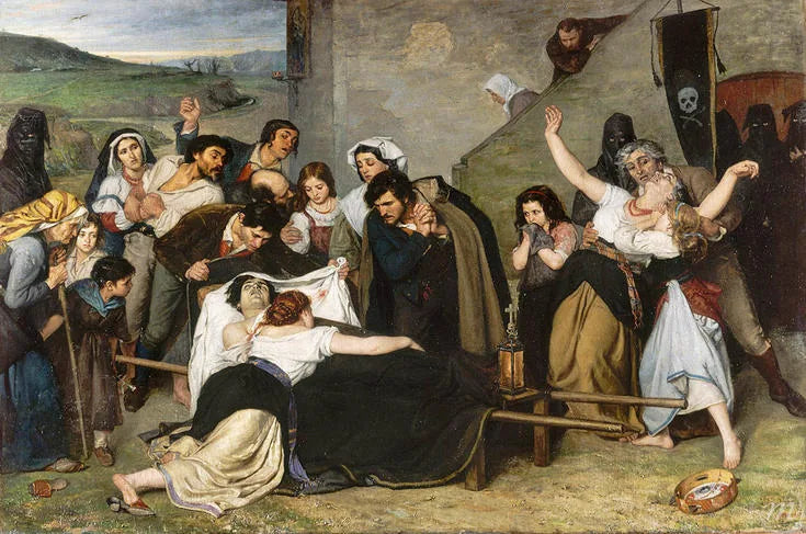 L'assassiné. Souvenir de la campagne romaine - Carolus-Duran image 1 copie peinte à la main à l’huile