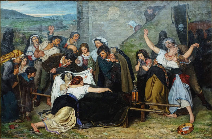 L'assassiné. Souvenir de la campagne romaine - Carolus-Duran