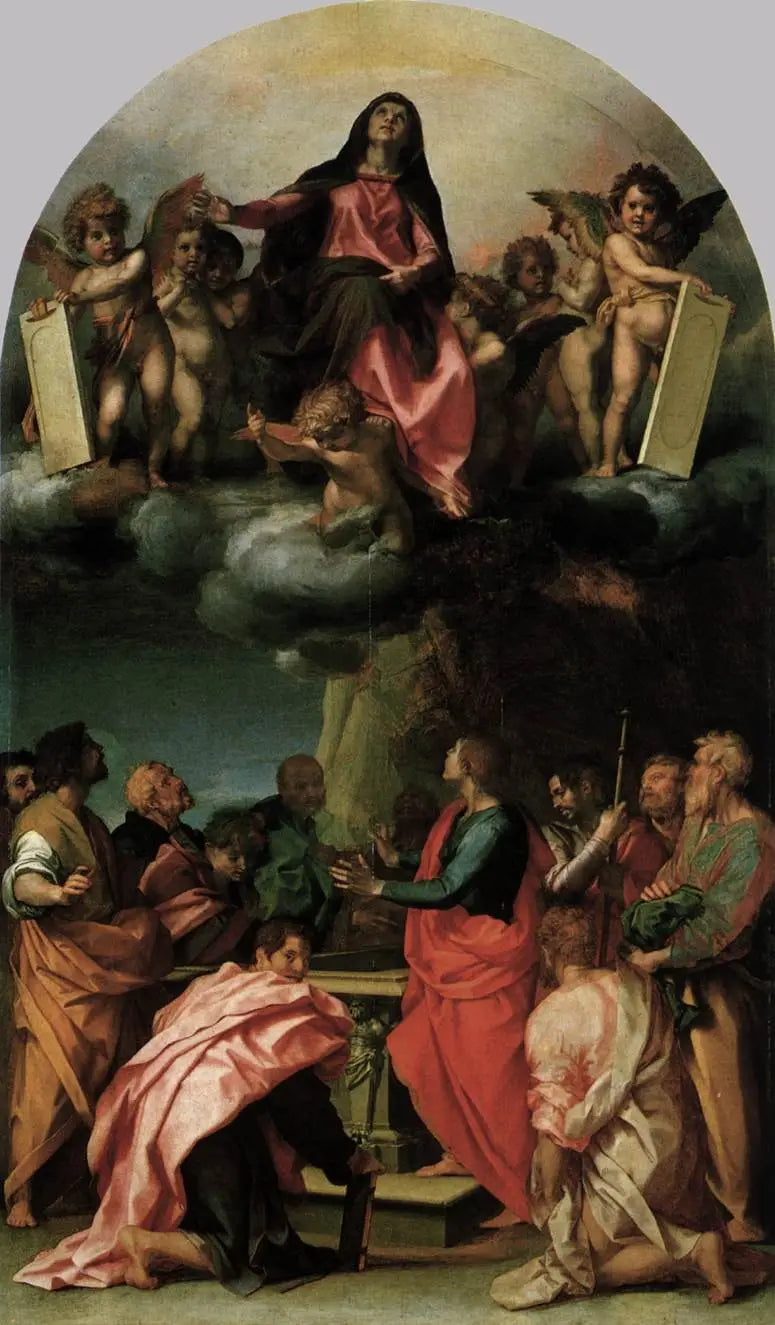 L'Assomption de la Vierge - Andrea del Sarto