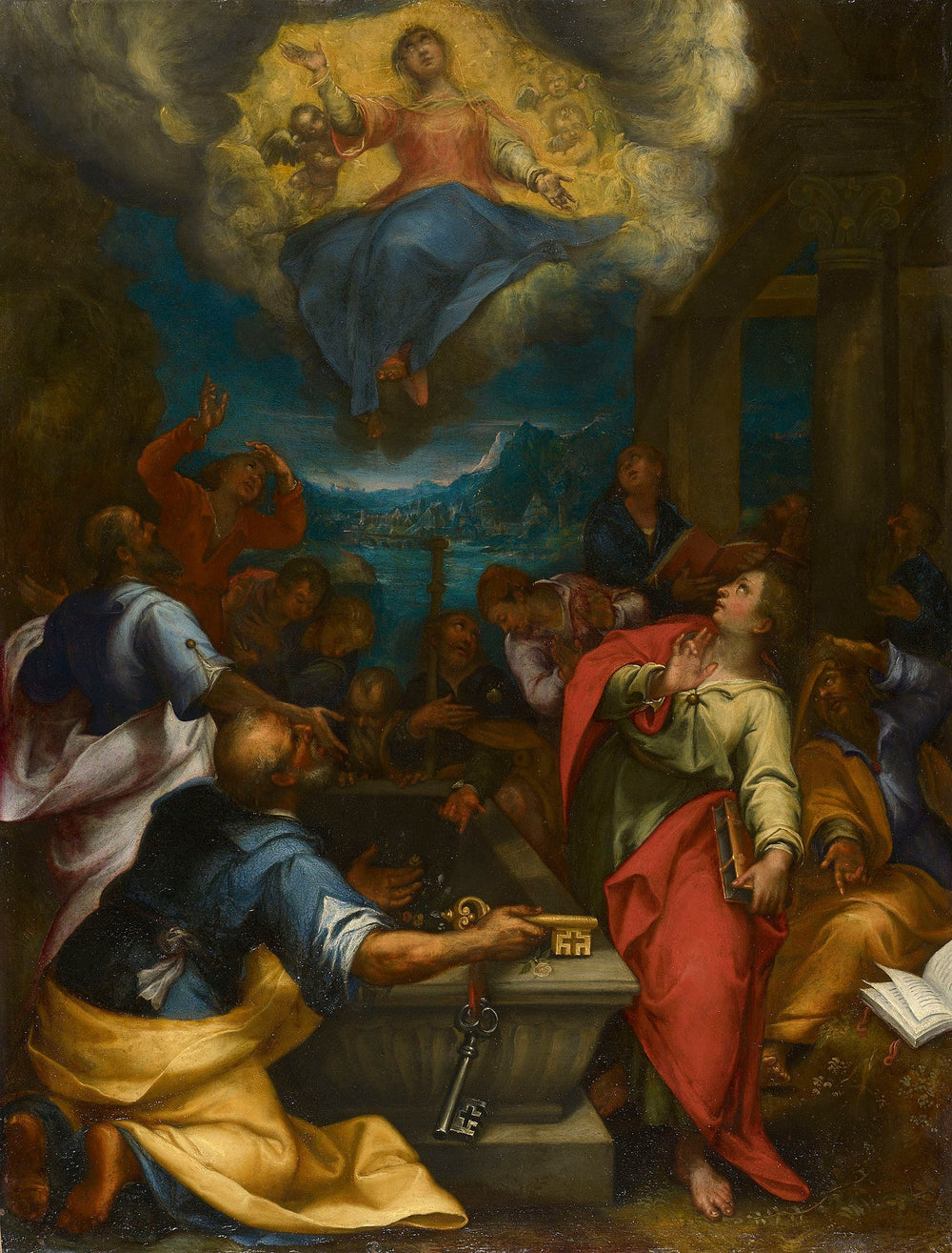 L’Assomption de la Vierge - Denis Calvaert - Alpha Reproduction