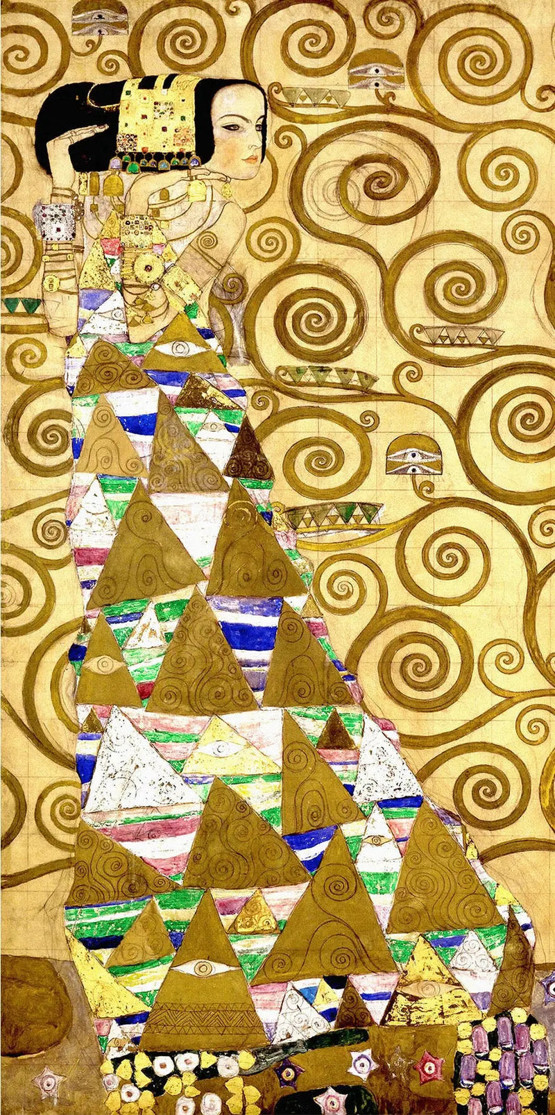L'Attente - Gustav Klimt
