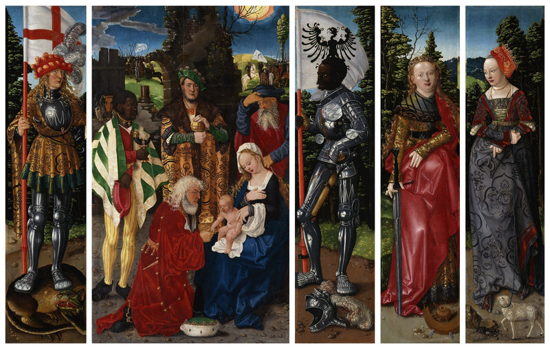 L'autel des trois rois - Hans Baldung Grien